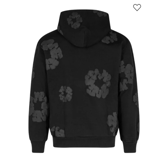 NWOT Denim Tears Cotton Wreath-print hoodie SIZE S - Picture 2 of 7